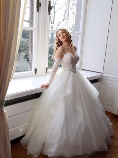 Brautkleid Modell Noelle Rosa Lia Sposa